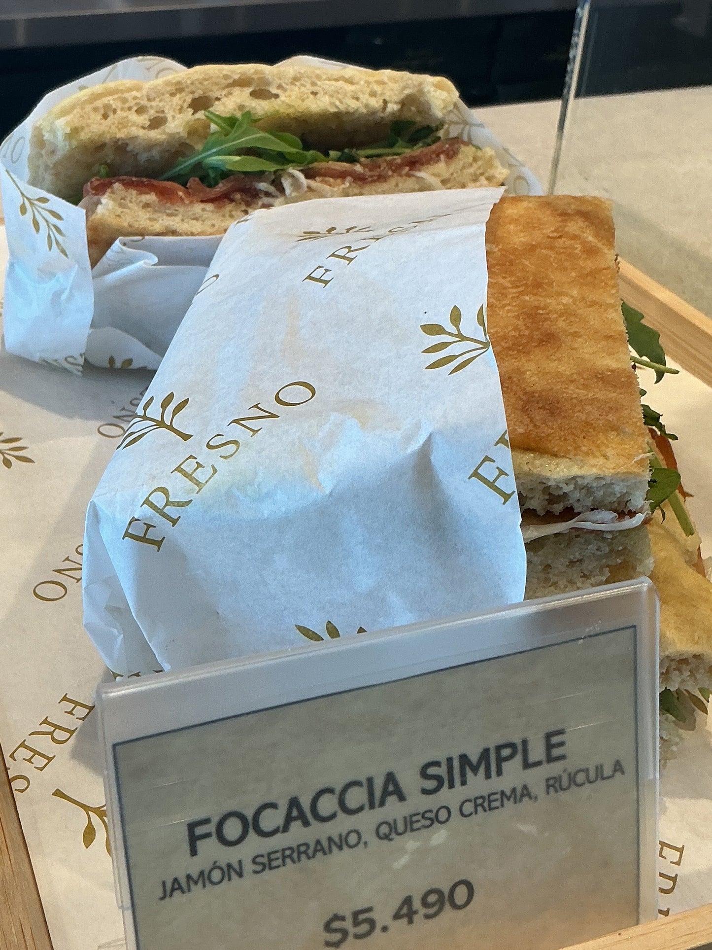 Focaccia simple