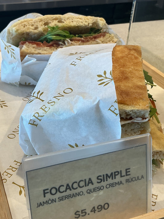 Focaccia simple