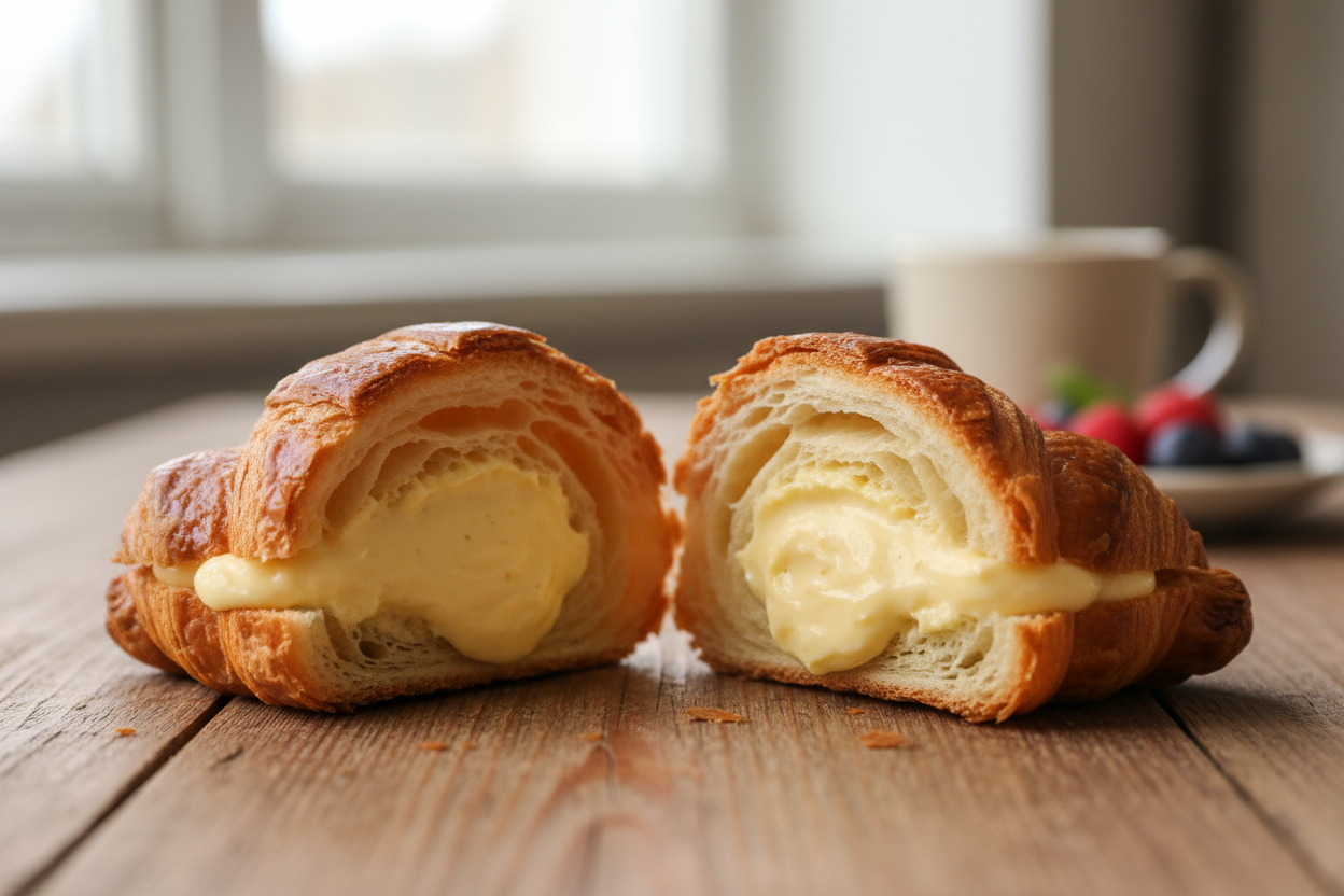 sin el plato y en otra mesa